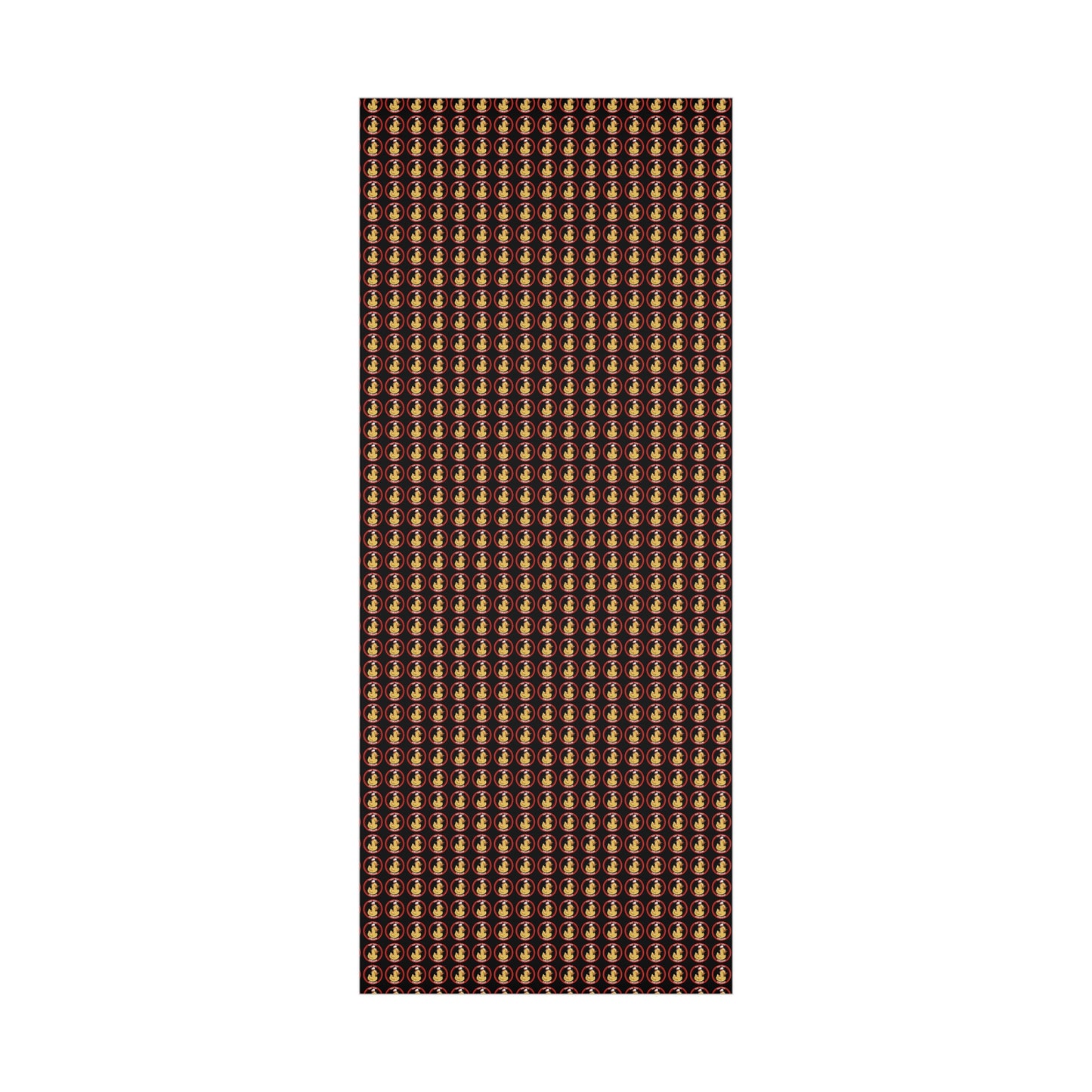 (black background) take that depression gift wrap, take that depression, take that depression wrapping paper, wrapping paper, gift wrap, rubber duck, rubber duckey, duck, parody, inside joke