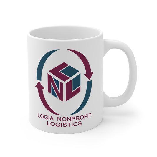 Logia Nonprofit Logistics mug, Mug 11oz, cup, mug