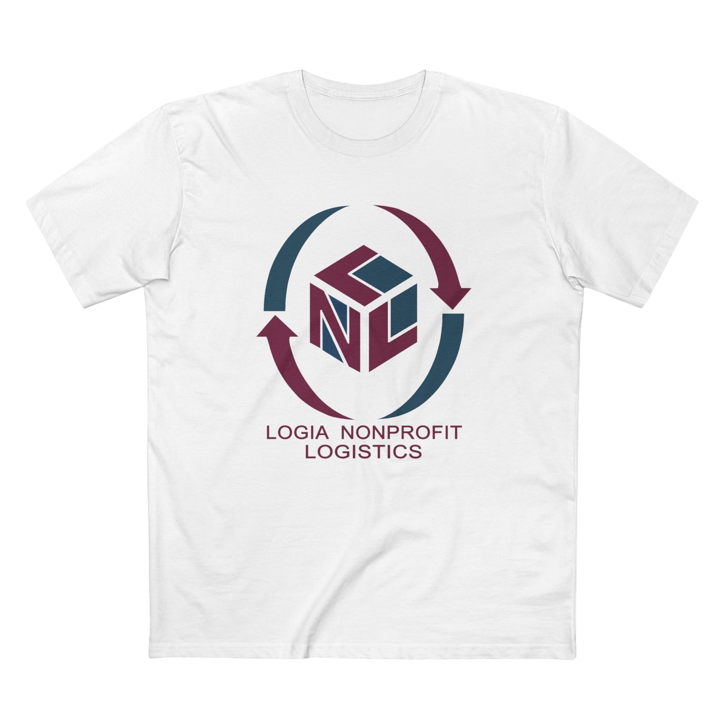Logia Nonprofit Logistics shirt, Adult Staple Tee Logia Logistics, shirt,