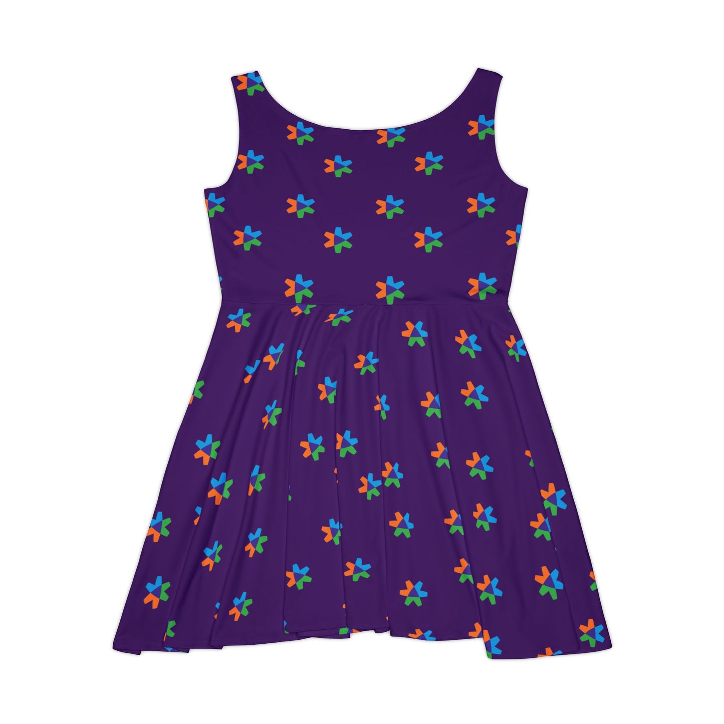 darker purple cult of jon dress, Women's Skater Dress, cult of jon, cult of john, dragon con, dragoncon, parody, inside joke, dragon con cult,