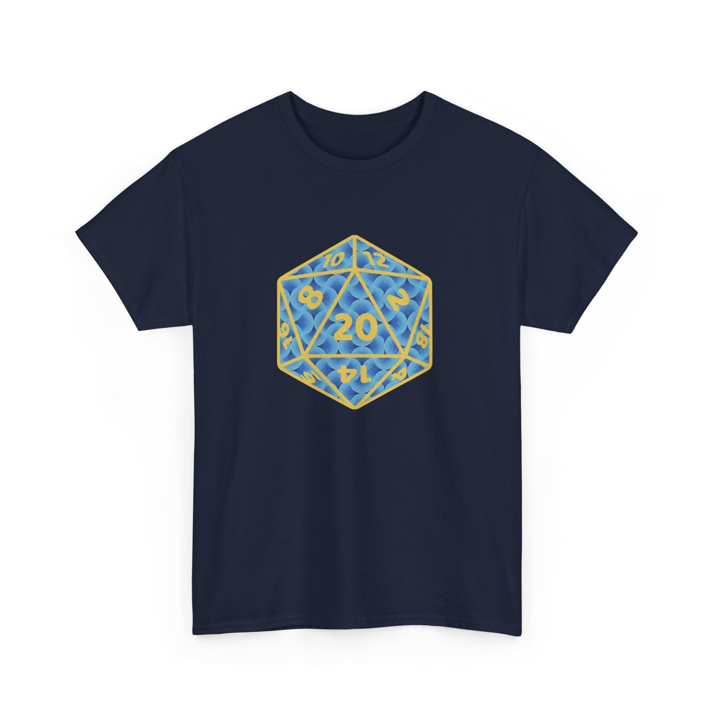 Yellow Hyatt carpet d20, Unisex Heavy Cotton Tee, carpet d20 shirt, hyatt carpet cult, carpet dice shirt, carpet dice tshirt, hyatt carpet cult, marriott carpet, hyatt carpet dice, carpet cult, hyatt carpet cult, dragon con, dragoncon, dcon, inside joke