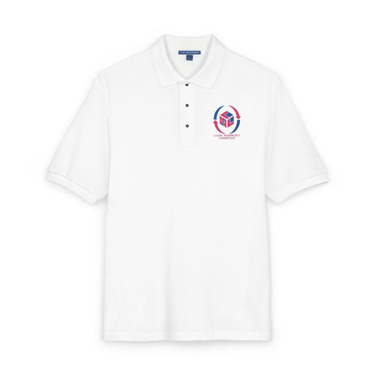 Logia Nonprofit Logistics, non prophet, logia logistics, Unisex Polo Shirt (Embroidery)
