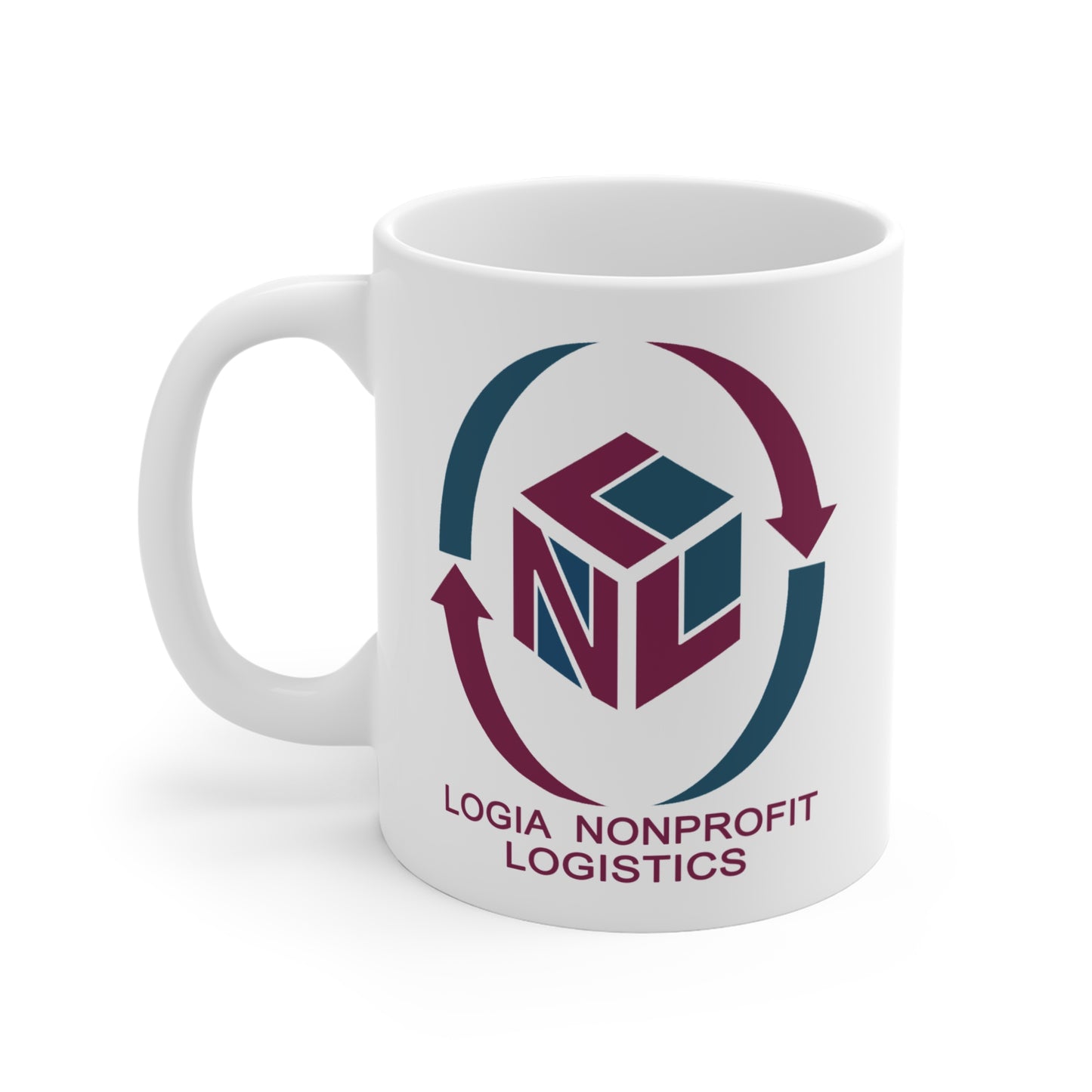 Logia Nonprofit Logistics mug, Mug 11oz, cup, mug