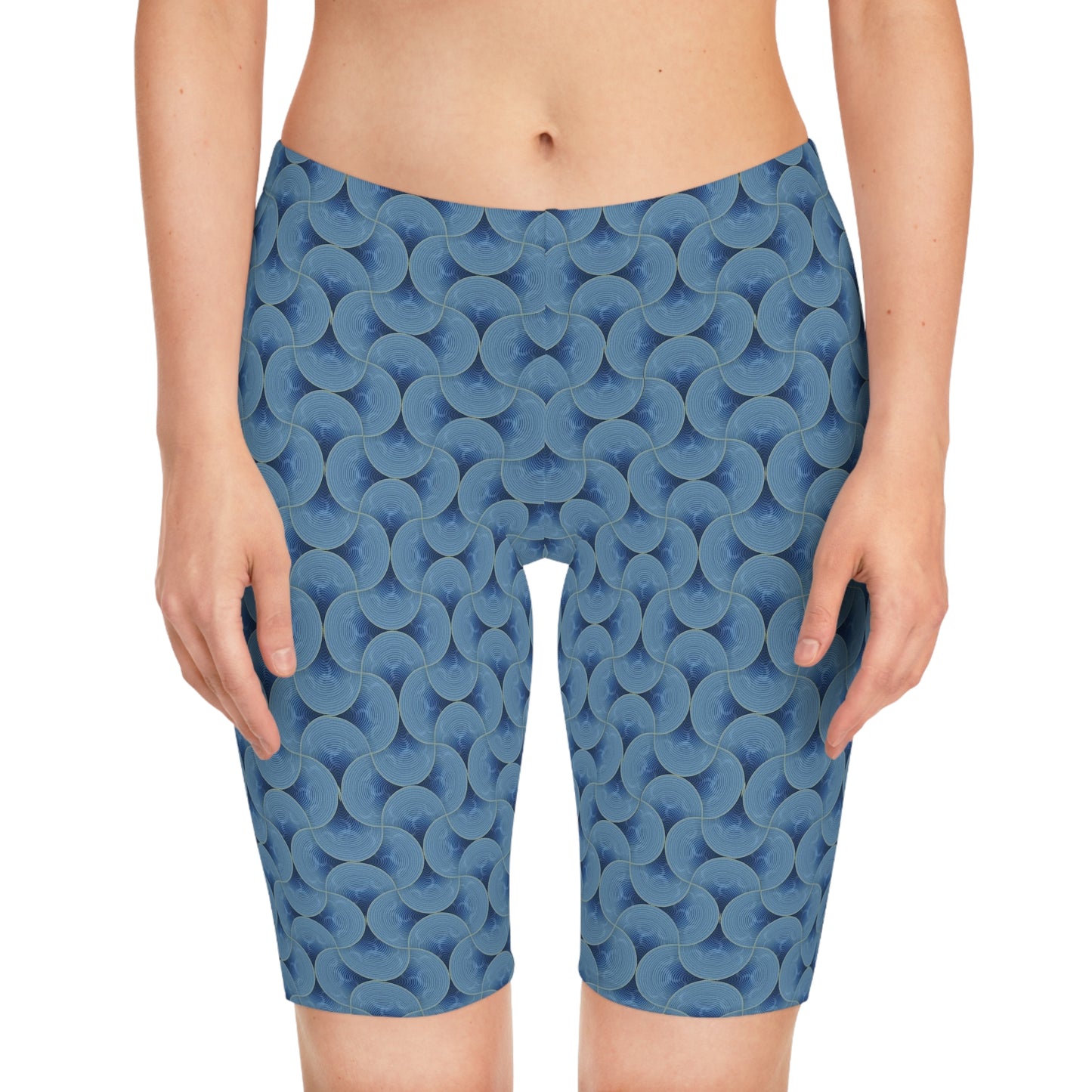 hyatt carpet cult Women's Bike Shorts (AOP), dragon con, dragoncon, dcon, hyatt carpet, carpet cult, inside joke, joke