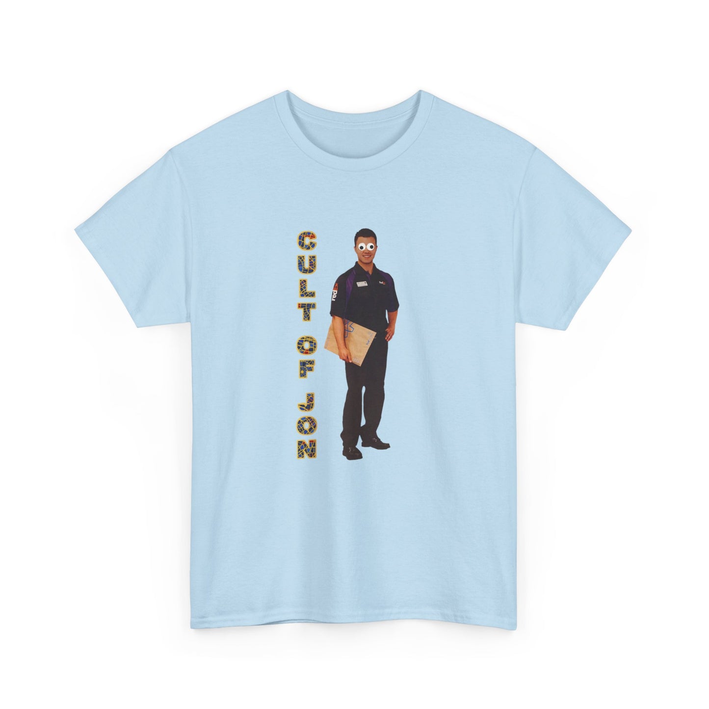 the cult of jon, Unisex Heavy Cotton Tee, dragon con, cult of jon, cult of jon shirt, cult of jon cosplay, costume, under his googley eye, googley eye, googley eyes, dragoncon, inside joke, prank, parody