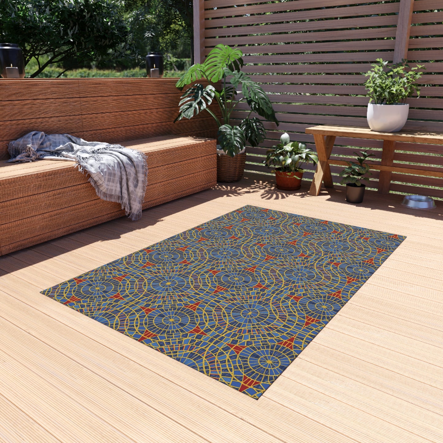 carpet cult Outdoor Rug, carpet cult, carpet pattern, carpet, carpet cult rug, rug, carpet pattern rug, welcome mat, welcome matt, dragon con, marriott carpet,