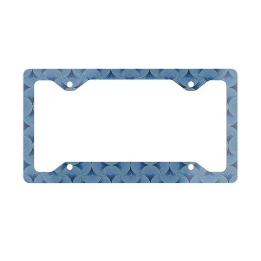 hyatt carpet cult Metal License Plate Frame, hyatt carpet, carpet cult, carpet cult license plate, license plate, dragon con, marriott carpet, cosplay, convention, marriott, carpet, carpet pattern