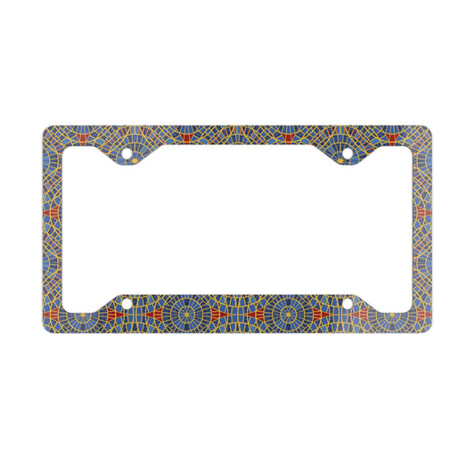 carpet cult Metal License Plate Frame, carpet cult, carpet cult license plate, license plate, dragon con, marriott carpet, cosplay, convention, marriott, carpet, carpet pattern