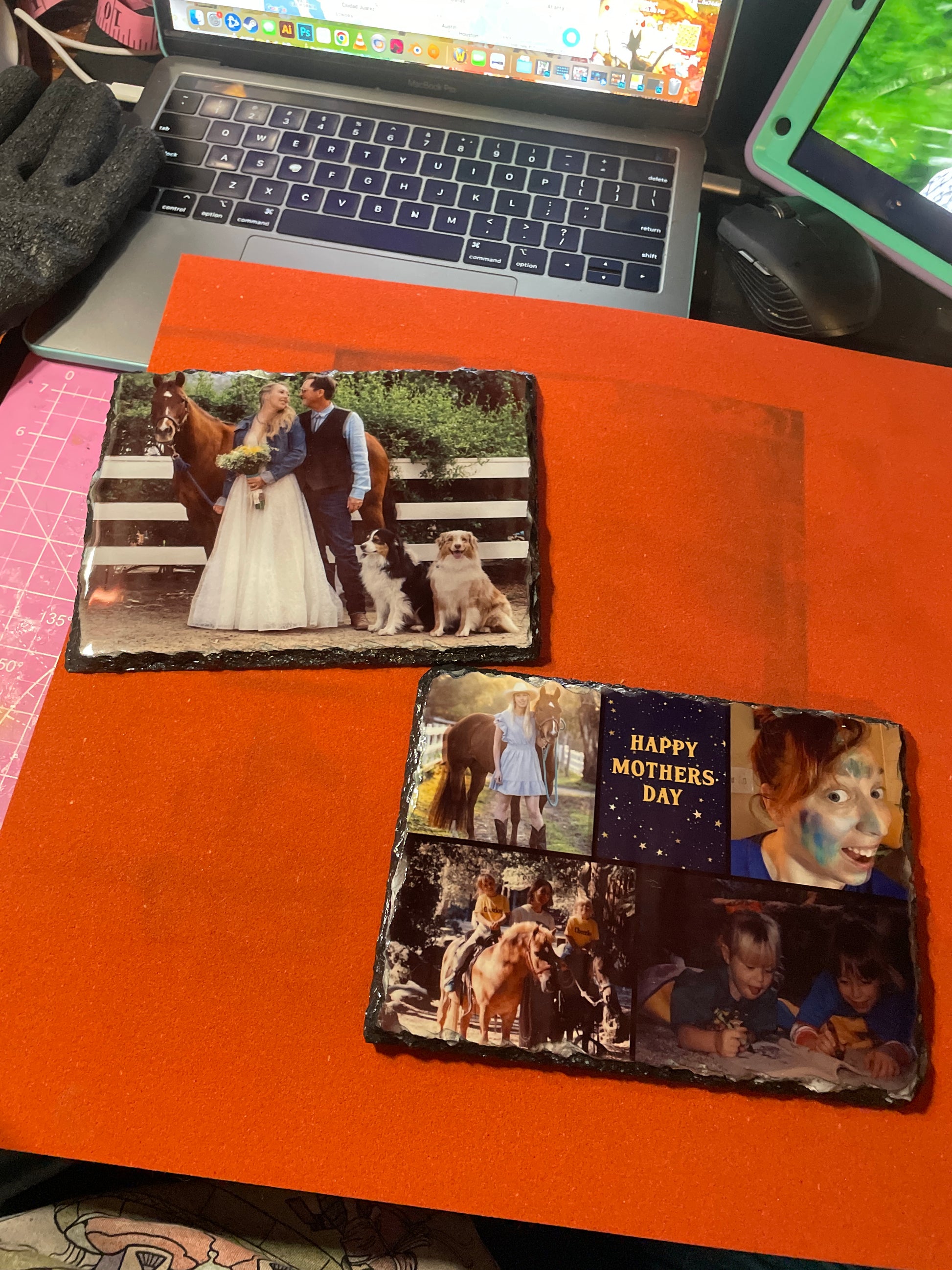 wedding stone slate, mothers day stone slate, stone slate, personalized gift