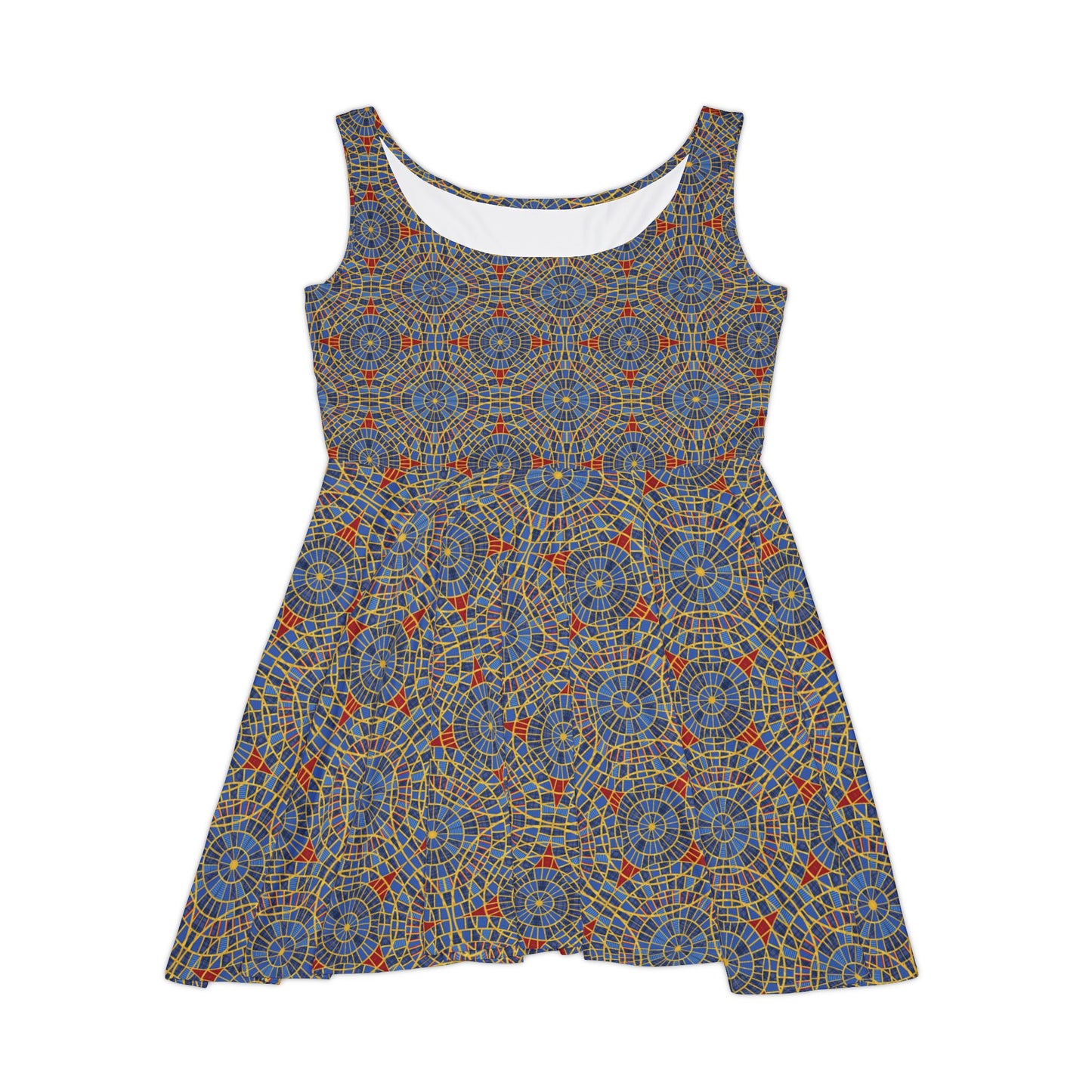 Marriott carpet cult dress - Women's Skater Dress, marriott carpet, carpet cult, dragon con carpet, dragon con, carpet dress, carpet, Marriott carpet, con, skater dress, comfortable dress, cosplay,