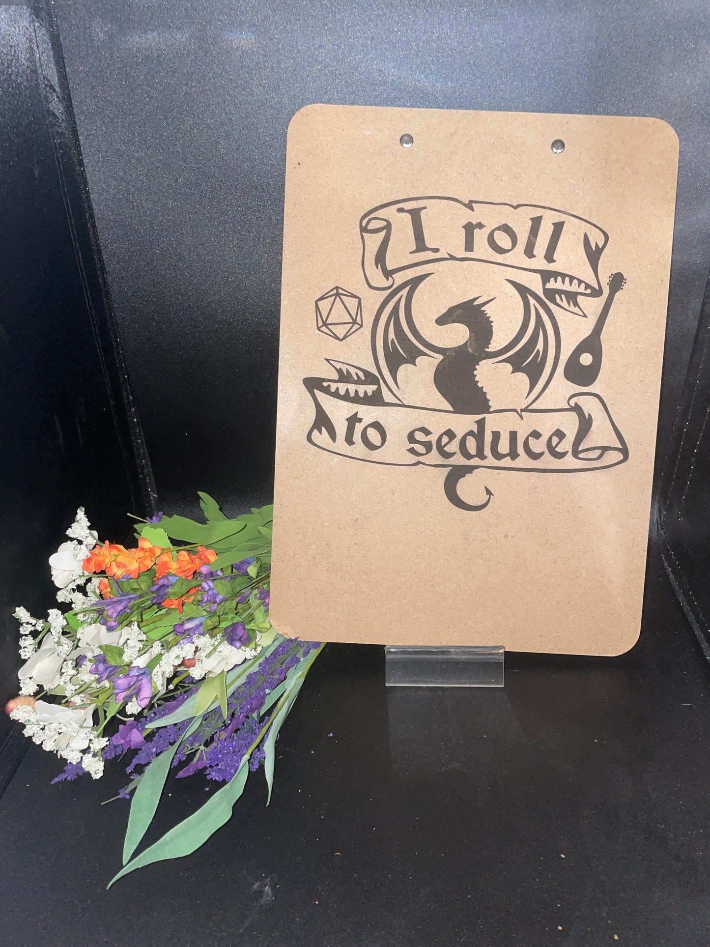 Clip Board - Clip board, clipboard, nerdy clipboard, gift for nerd, dungeons and dragons, d&d, tabletop, gamer, school, work, dungeon master, dungeon crawl