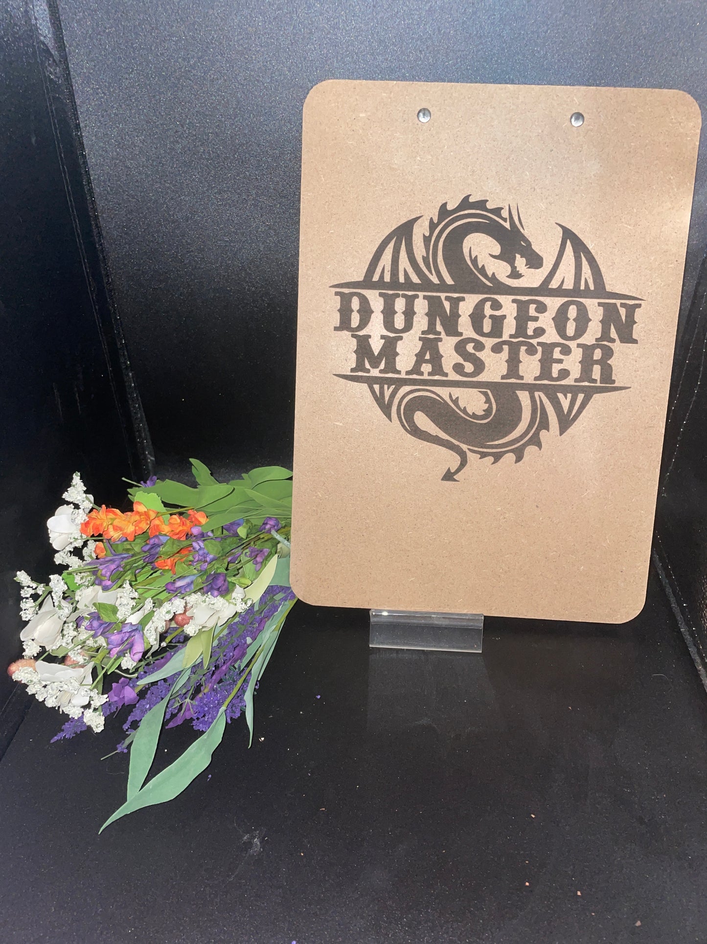 Dungeon Master Clip Board - Clip board, clipboard, nerdy clipboard, gift for nerd, dungeons and dragons, d&d, tabletop, gamer, school, work, dungeon master, dungeon crawl