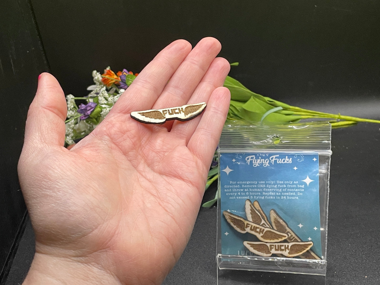 mini flying fuck, wood flying fuck