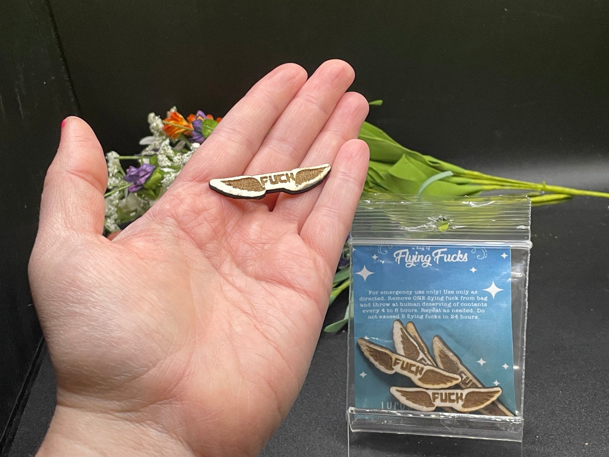 mini flying fuck, wood flying fuck