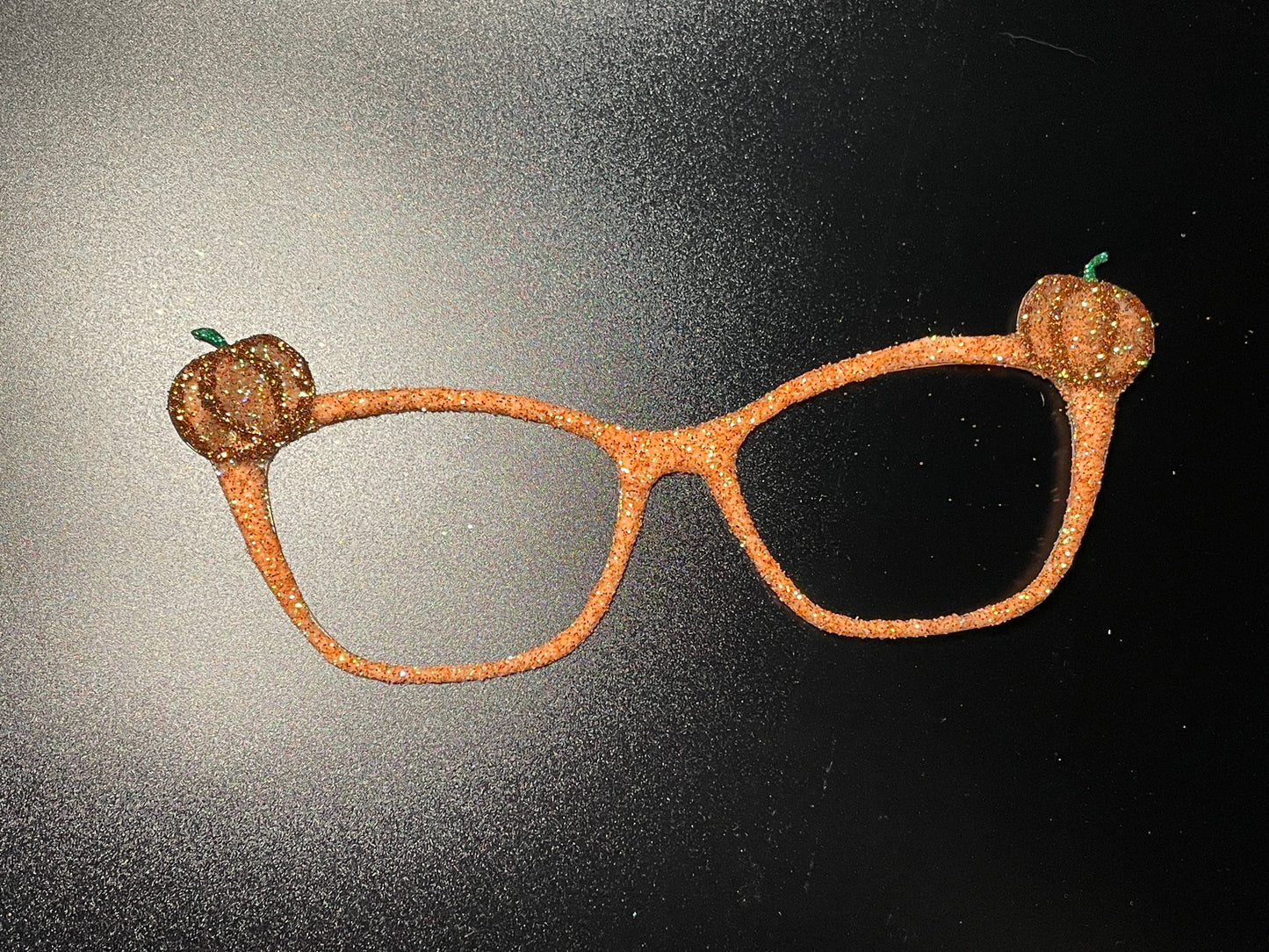 Pumpkin tip magnetic glasses topper - Pumpkin tip, pumpkin corner, pumpkin, pumpkin spice, halloween, ghost, fall, magnet glasses, magnetic glasses, pair eyewear, fits pair