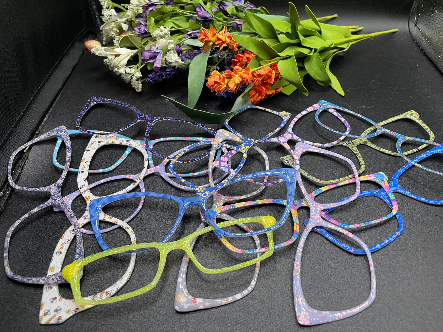Rheumatoid Arthritis - magnetic glasses topper - RA, RA warrior, spoon, spoon powered, spoonie, arthritis awareness, ra awareness, rheumatoid arthritis awareness, pair eyewear, pair glasses, pair toppers