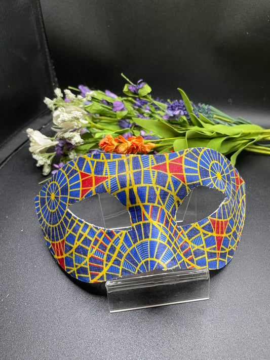 Marriott carpet mask (typical) - Dragon con, carpet cult, marriott carpet, mask, masked ball, masquerade mask, costume, mardi gras mask, (Copy)