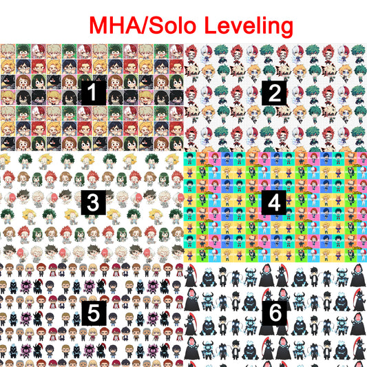 MHA and Solo Leveling - magnetic glasses topper - MHA, My Hero Academia, Solo Leveling, anime,  topper, magnetic topper, wanda, kirby, ella, casper, reese, Brook, Addison, Zuri, Payton, murphy, harper, quinn, jessie