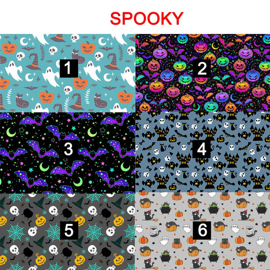 SPOOKY - magnetic glasses topper - ghost, witch, mummy, halloween, trick or treat, october, pumpkin, ghost, spooky, black cat, fall leaves, acorn, autumn, seasons, pump, pumpkins