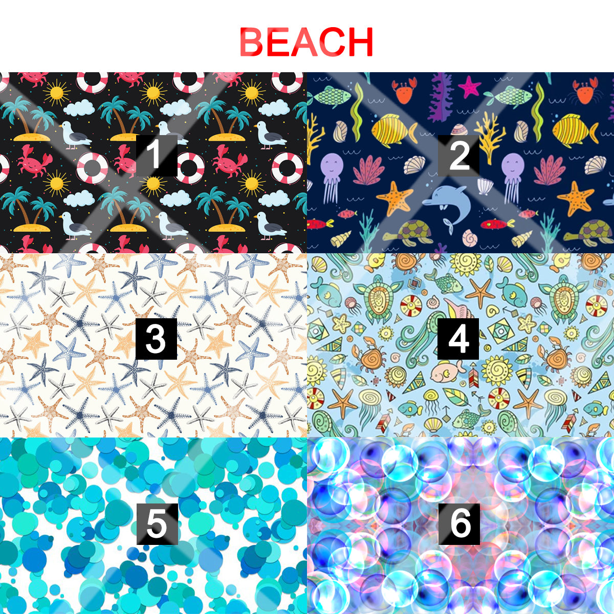 BEACH - magnetic glasses topper - BEACH, ocean, shells, vacation, summer, starfish, sea shells, star fish, pair eyewear, pair glasses, pair toppers, wanda, kirby, ella, casper, reese, Brook, Addison, Zuri, Payton, murphy, harper, quinn, jessie, drew