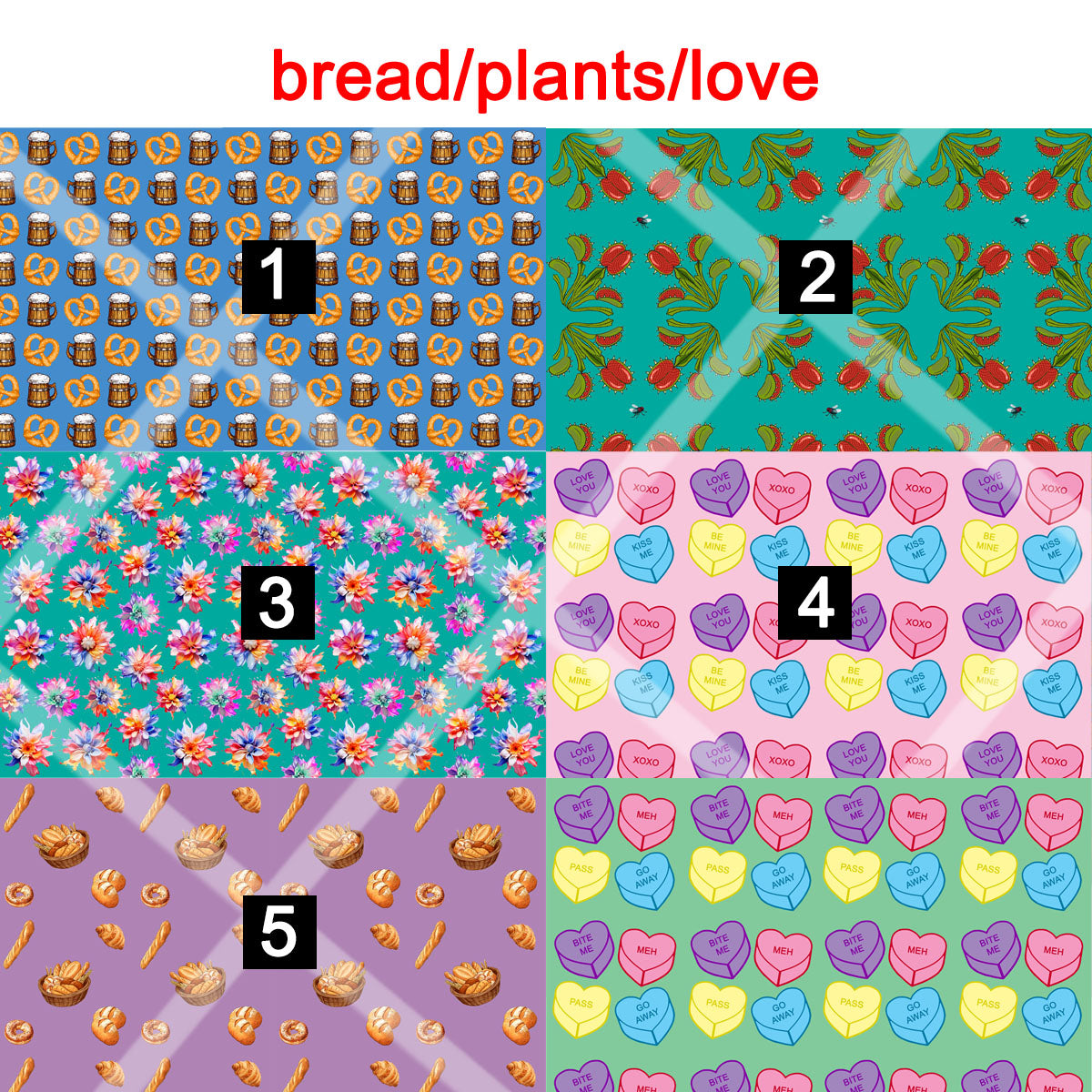 bread plants love magnetic glasses topper - bread, plants, love, candy heart, candy, baker, pretzel, beer, , finished, topper, magnetic topper, magical topper, magnet glasses, magnetic glasses, murphy, payton, zuri, brook, addison