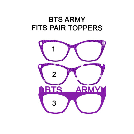 magnetic glasses topper - BTS pair topper, bts, kpop, fits pair eyewear, pair, magnetic glasses, glasses, topper, wanda, kirby, ella, casper, reese, Brook, Addison, Zuri, Payton, murphy, harper, quinn