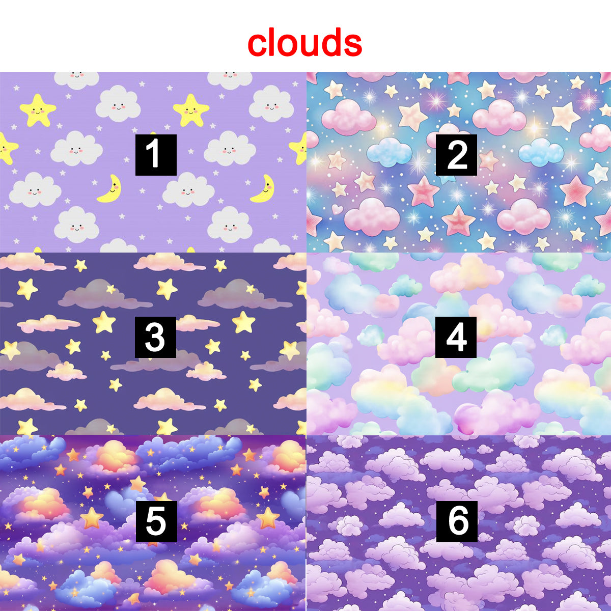 Spring - magnetic glasses topper - cloud, clouds, purple, night, star, moon, topper, magnetic topper, wanda, kirby, ella, casper, reese, Brook, Addison, Zuri, Payton, murphy, harper, quinn, jessie, drew