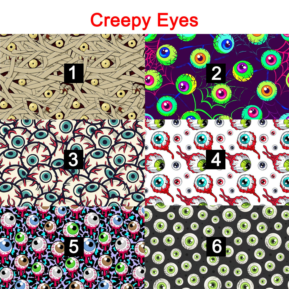Creepy Eyes - magnetic glasses topper - eye, eyes, eye of the beholder, d&d, dungeon, halloween, spider, spooky, creepy, horror, topper, magnetic topper, wanda, kirby, ella, casper, reese, Brook, Addison, Zuri, Payton, murphy, harper, quinn, jessie, drew