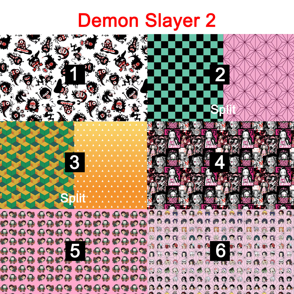 Demon Slayer 2 - magnetic glasses topper - demon slayer, anime, kimono, outfit, clothing, topper, magnetic topper, wanda, kirby, ella, casper, reese, Brook, Addison, Zuri, Payton, murphy, harper, quinn, jessie (Copy)