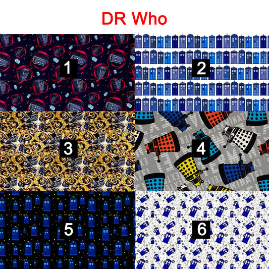 dr who wallpapers made from old fabric patterns