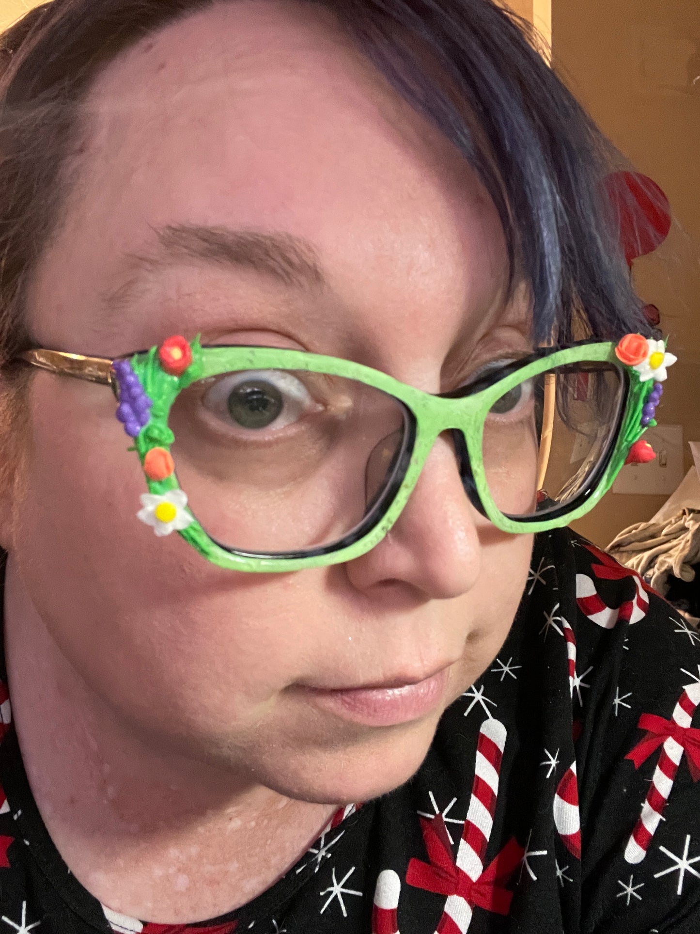 clay 3d floral topper