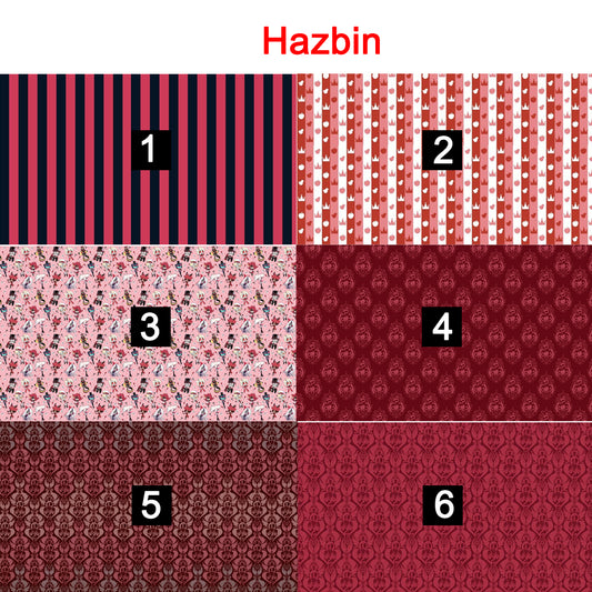 Hazbin - magnetic glasses topper - Hazbin, parody, cosplay, charlie, hotel, husk, vagy, fan art, fandom, sir pentious, alastor, nifty, angel, adam, vox, velvette, lute, emily, magnetic glasses, magnet glasses, wanda, kirby, Addison, Payton, murphy, harper