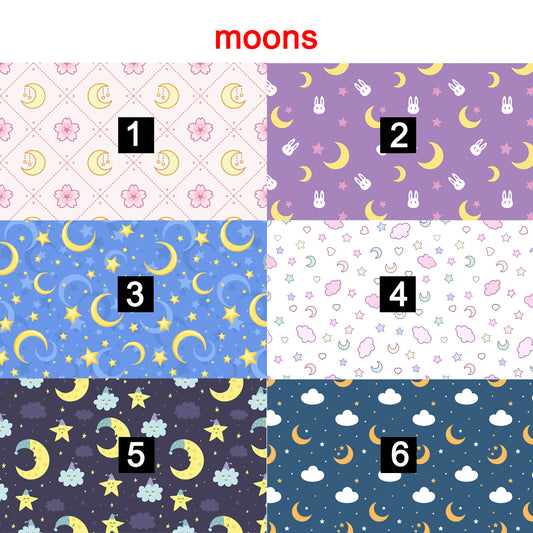 moon - magnetic glasses topper - moon and stars, star, night , pair eyewear, pair glasses, pair toppers, magnetic topper, wanda, kirby, twain, addison, payton, zuri, brook
