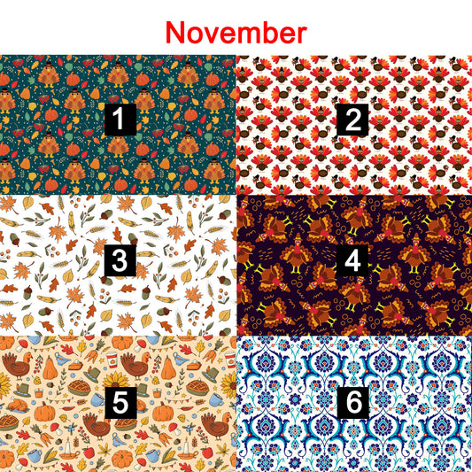 November - magnetic glasses topper -magnetic glasses topper- thanksgiving, fall, pie, leaves, acorns, turkey, orange, magnetic topper, toppers, pair, pair topper, addison, brook, zuri, murphy, harper