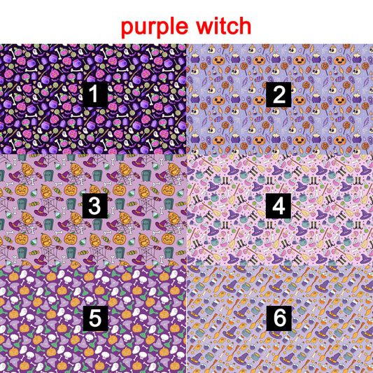 purple witch - magnetic glasses topper - witch, witchy, halloween, spooky, pumpkin, spider, ghost, caldron, finished, topper, magnetic topper, magical topper, magnet glasses, magnetic glasses, murphy, payton, zuri, brook, addison
