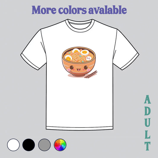 ramen, cute ramen, ramen shirt, ramen tshirt, my art, shop small