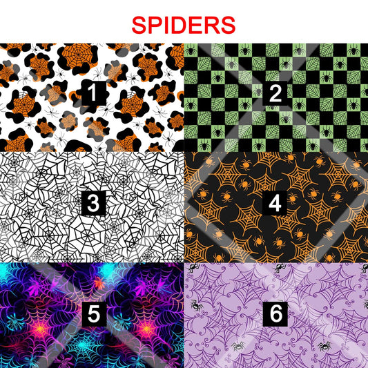spiders - magnetic glasses topper - spider, web, halloween, trick or treat, October, pumpkin, ghost, spooky, black cat, fall leaves, acorn, autumn, seasons, pump, wanda, kirby, ella, casper, reese, Brook, Addison, Zuri, Payton, murphy, harper, quinn
