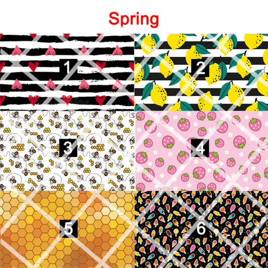 Spring - magnetic glasses topper - spring, strawberry, lemon, bee, bees, honey, honey comb, topper, magnetic topper, magical topper, magnetic glasses, magnet glasses, wanda, kirby, ella, casper, reese, Brook, Addison, Zuri, Payton, murphy, harper, quinn