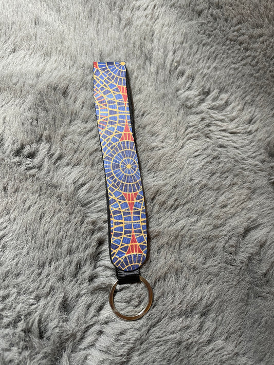 wristlet for keyring - custom wristlet, keyring, keys, keychain, your picture, your text, christmas present, birthday gift, custom gift, custom, blank