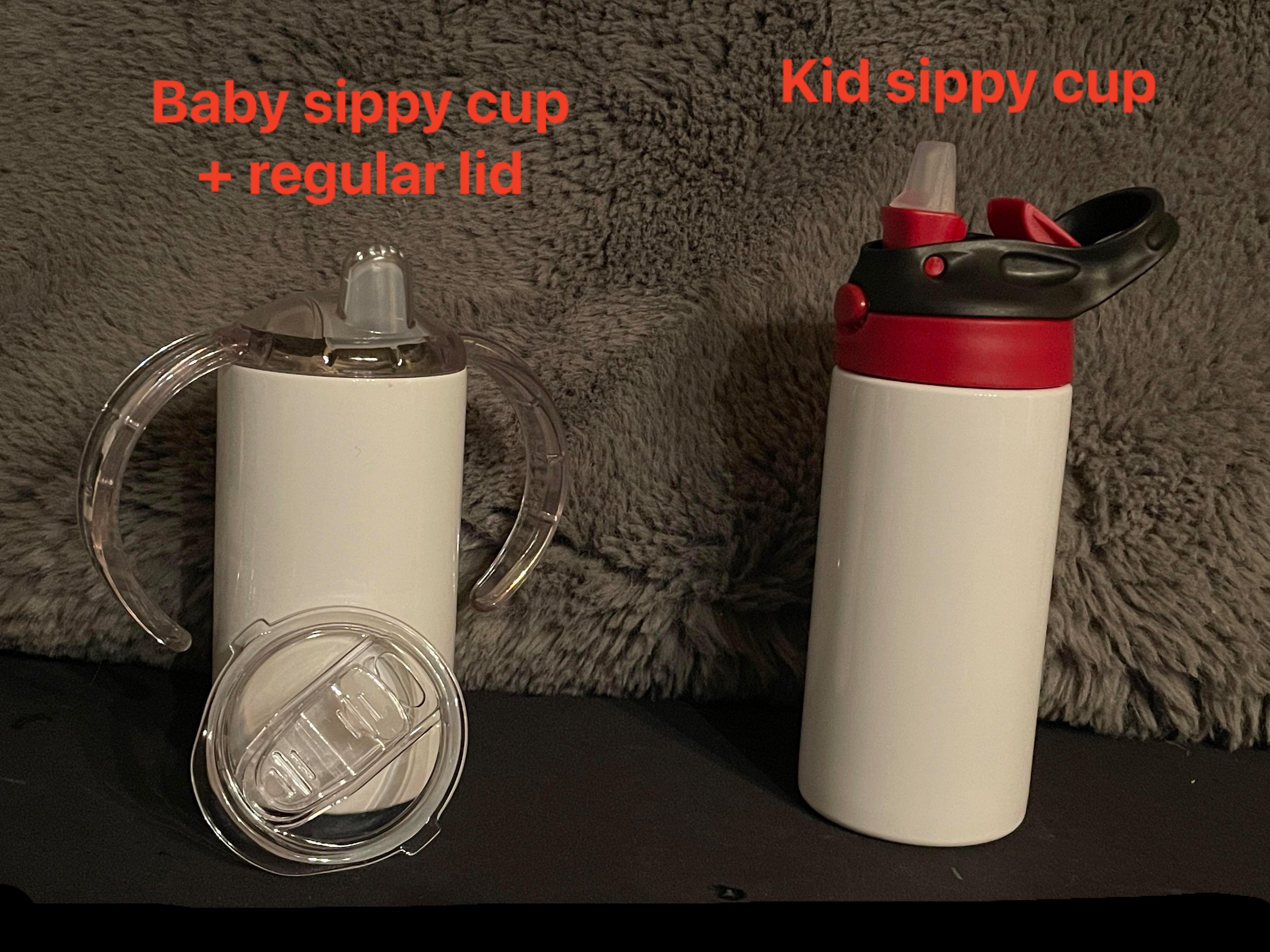 Sublimation kids sippy cup baby bottle tumbler wholesale