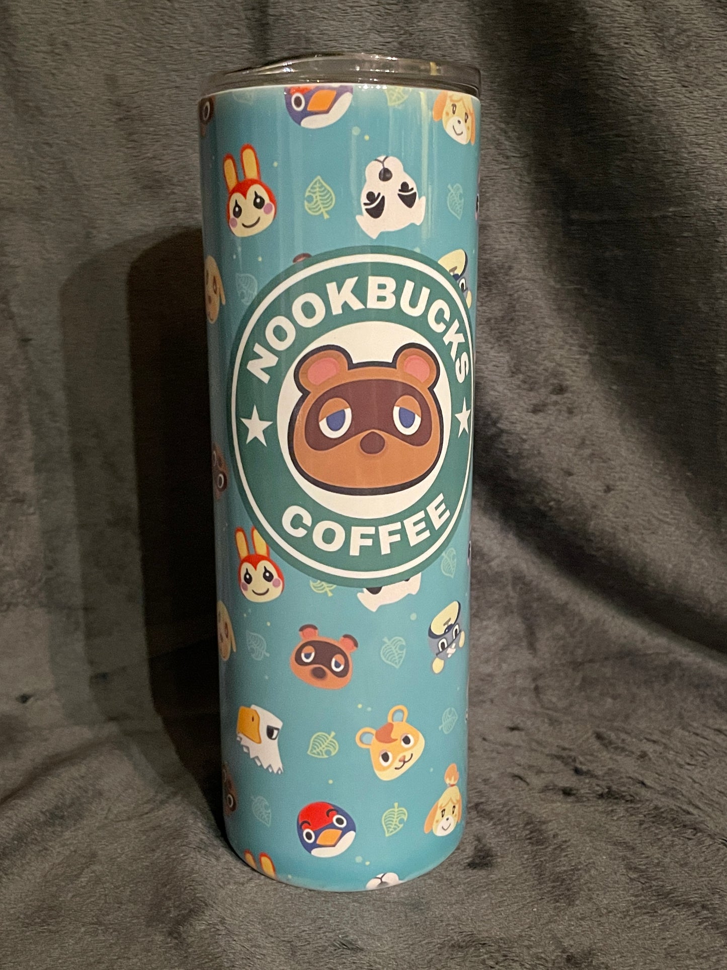 game tumbler, tumbler, nookbucks, nook, animal, game, gamer, nerdy, animals, 20 oz tumbler, 30 oz tumbler, Xmas gift, gift for mom