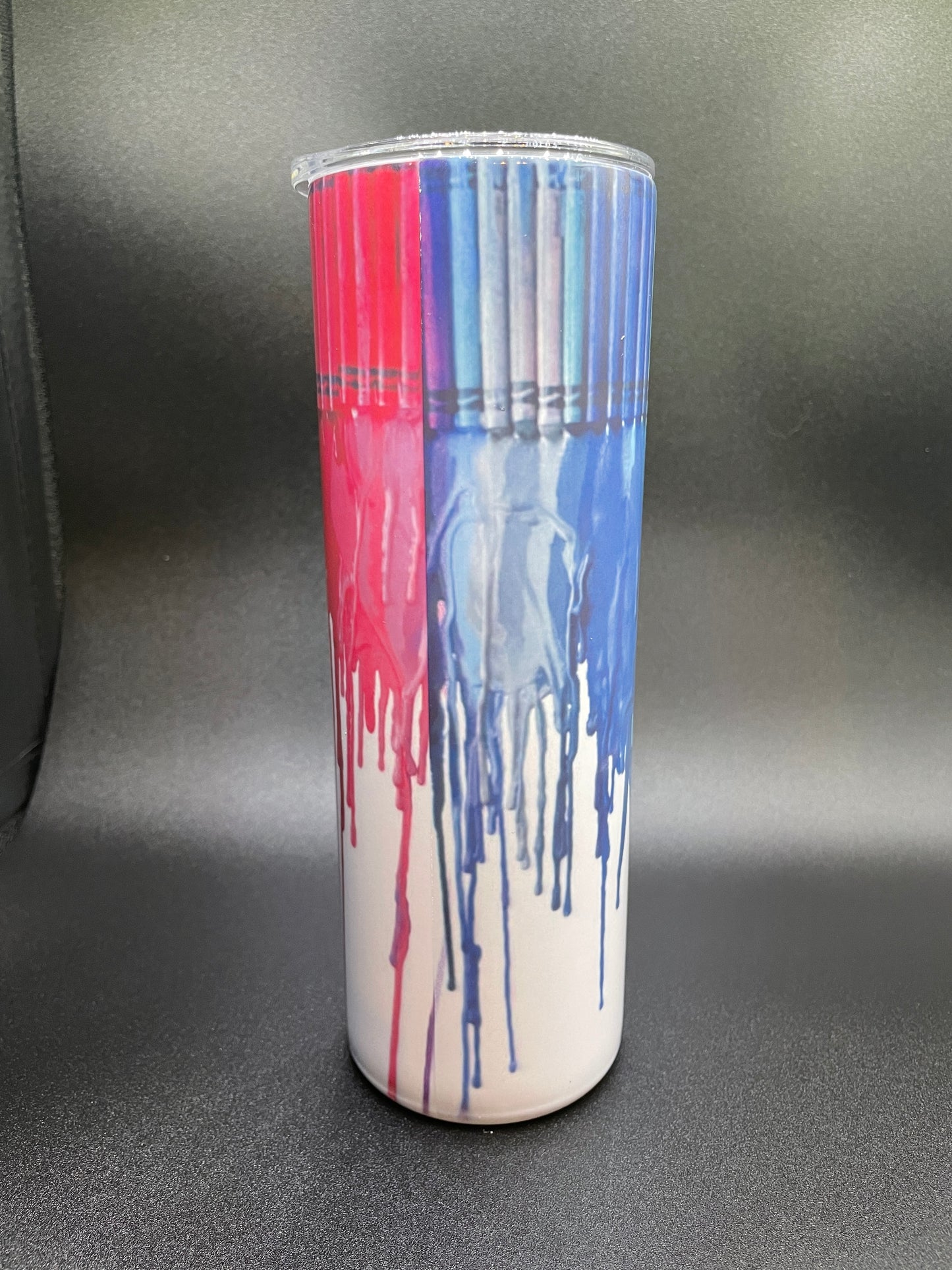 Melted crayons tumbler, tumbler, principal, gift for principal, gift for art teacher, gift for artist, teacher, gift for teacher, 20 oz tumbler, 30 oz tumbler, Xmas gift, gift for mom