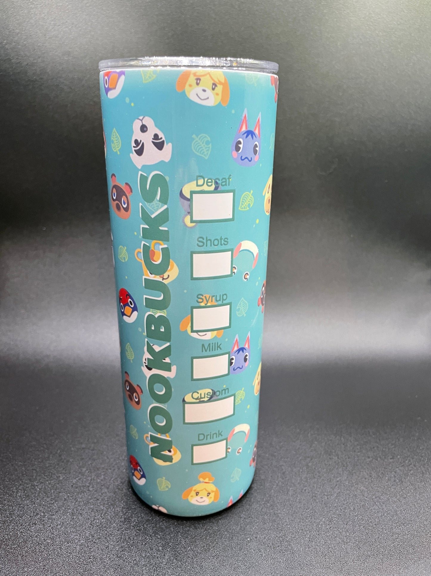 game tumbler, tumbler, nookbucks, nook, animal, game, gamer, nerdy, animals, 20 oz tumbler, 30 oz tumbler, Xmas gift, gift for mom