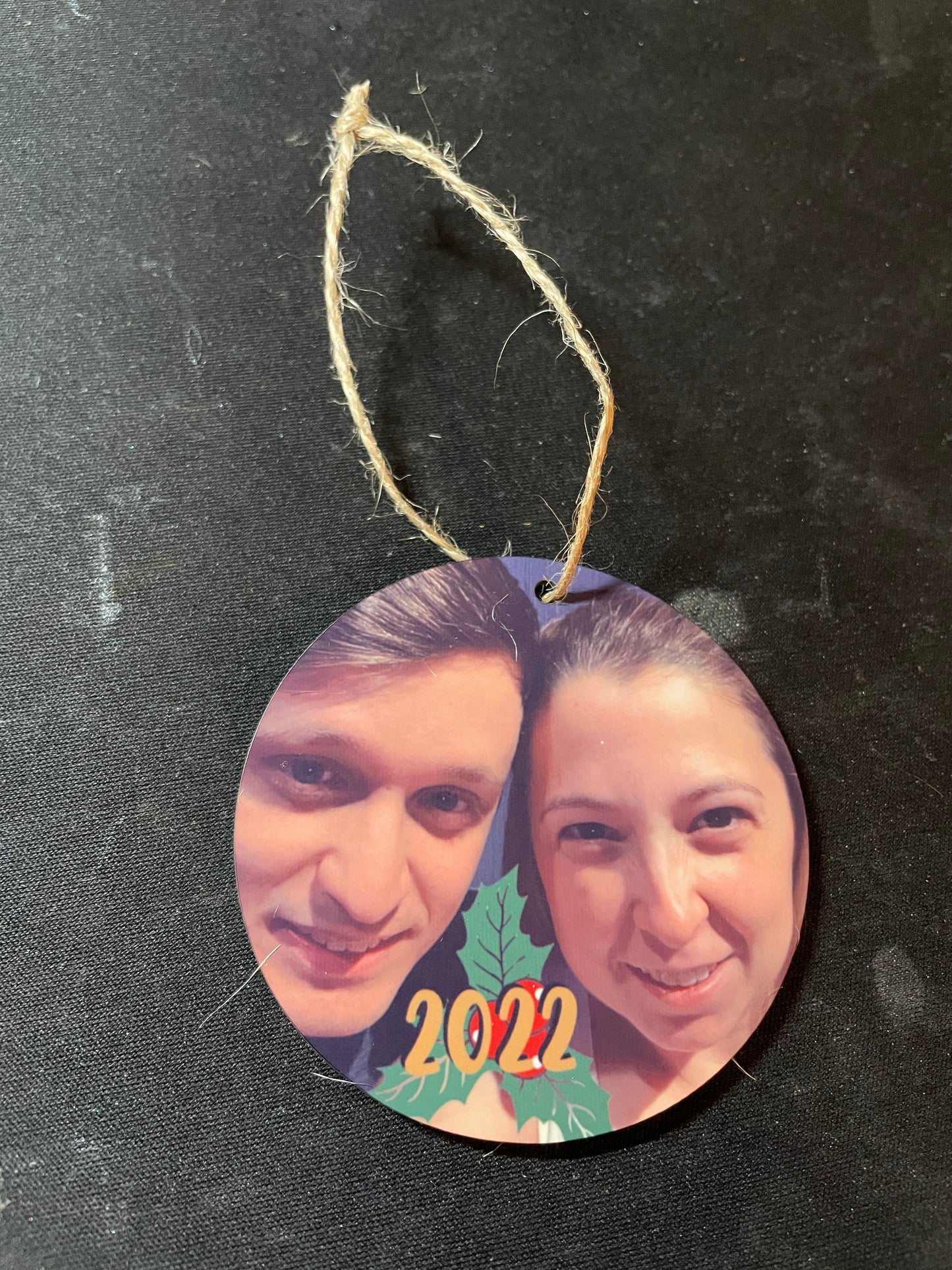 custom christmas ornament, your image, your picture, any image, home made