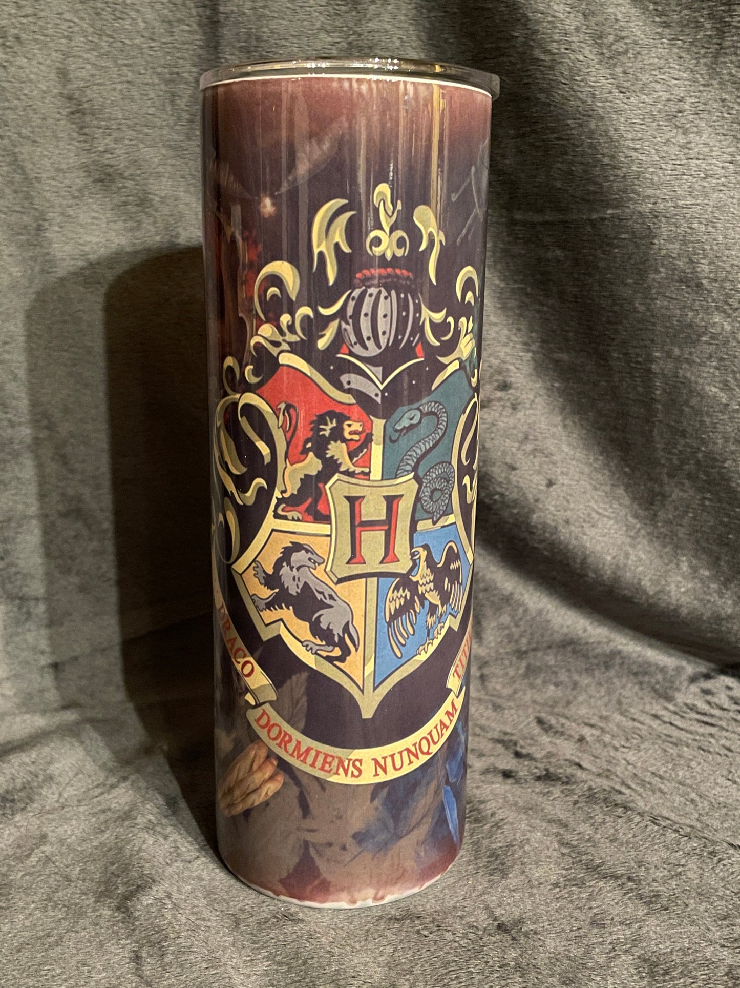 House logo tumbler - magical school, hp, book sleeve, book tumbler, magic, movie tumbler, classic tv tumbler, tumbler, 20 oz tumbler, Xmas gift, gift for mom