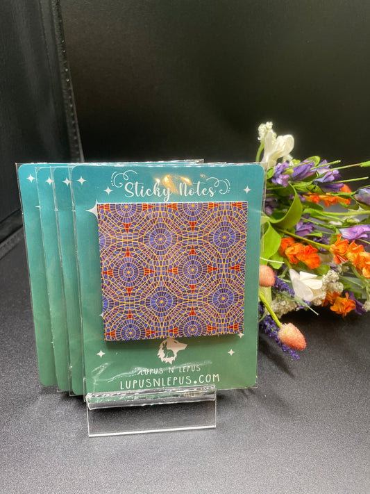 carpet post it note - Marriott carpet, atlanta, dragon con, carpet cult, sticky note, stickynote, postit note, custom post it notes, post it brand, designed by me