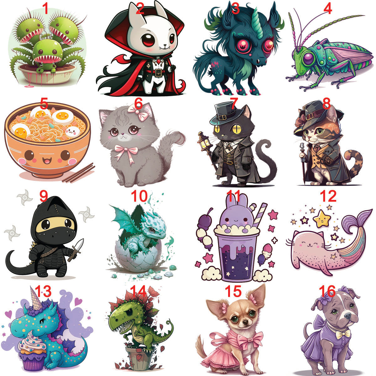 Acrylic Keychains 1 - My Art in the form of keychains, dragons, colorful, bunnies, faries, fairy, faery, magic, mythical, bear, giraffe, wearwolf, lizard, dinosaur,