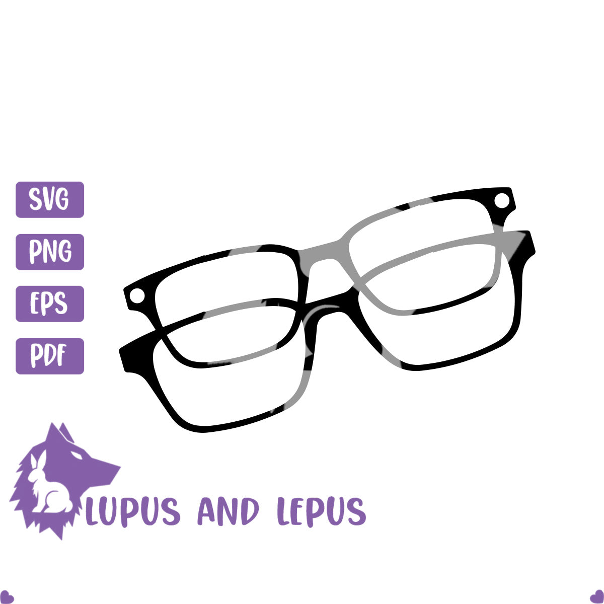 Digital File - pair eyewear, pair svg, glasses svg, magnetic glasses svg, Cat Eye glasses, mens glasses, womens glasses, eyeglasses svg, glasses cut file, glasses clipart (eps, svg, pdf, png, jpeg)