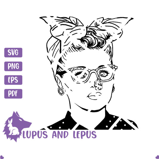 Copy of Digital File - fire nose, lucy svg, ethel svg, I love lucy, lucy and ethel, lucy and rickey, ethel and fred