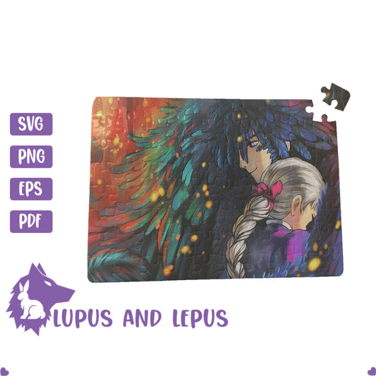 CUSTOM puzzle - YOUR photo/s 80 pieces 8x6 inches, any image you want, fan, fandom, anime, movie, poster, cartoon, kid, kid gift, special present, gift, picture gift, vibrant colors, glitter finish, puzzle, game, jigsaw, custom, blank